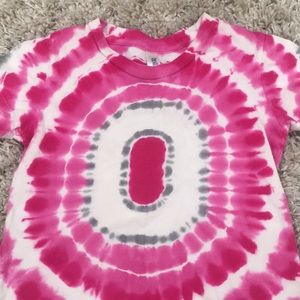 Girls Ohio State Buckeyes Tie Dye Shirt